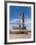 Essa-Ii Weather Satellite and Delta Rocket-null-Framed Photographic Print