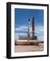 Essa-Ii Weather Satellite and Delta Rocket-null-Framed Photographic Print