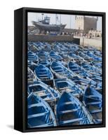 Essaouira Harbour, Morocco, North Africa, Africa-Ethel Davies-Framed Stretched Canvas