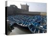 Essaouira Harbour, Morocco, North Africa, Africa-Ethel Davies-Stretched Canvas