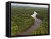 Essequibo River, Between the Orinoco and Amazon, Iwokrama Reserve, Guyana-Pete Oxford-Framed Stretched Canvas