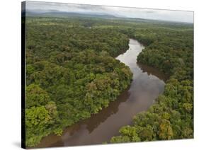 Essequibo River, Between the Orinoco and Amazon, Iwokrama Reserve, Guyana-Pete Oxford-Stretched Canvas