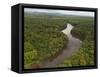 Essequibo River, Between the Orinoco and Amazon, Iwokrama Reserve, Guyana-Pete Oxford-Framed Stretched Canvas