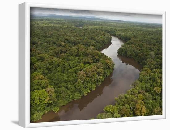 Essequibo River, Between the Orinoco and Amazon, Iwokrama Reserve, Guyana-Pete Oxford-Framed Photographic Print