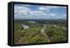 Essequibo River, Iwokrama, Rupununi, Guyana. Longest River in Guyana-Pete Oxford-Framed Stretched Canvas