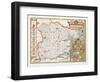 Essex, Engraved by Jodocus Hondius (1563-1612) from John Speed's Theatre of the Empire-John Speed-Framed Giclee Print