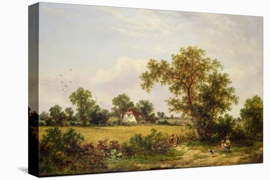 Essex Landscape-James Edwin Meadows-Stretched Canvas