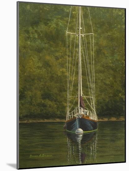 Essex Sailboat-Bruce Dumas-Mounted Giclee Print