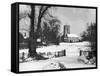 Essex Snow Scene-null-Framed Stretched Canvas