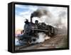 Essex Steam Train-jschultes-Framed Stretched Canvas