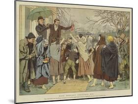 Essie Deegan's Christmas Eve-Charles Green-Mounted Giclee Print