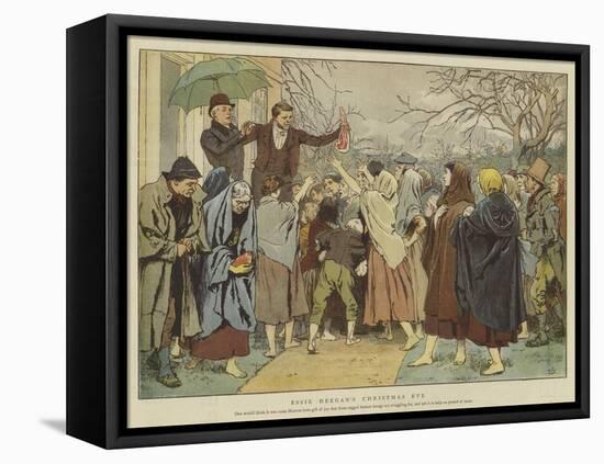 Essie Deegan's Christmas Eve-Charles Green-Framed Stretched Canvas