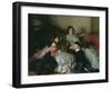 Essie, Ruby and Ferdinand, Children of Asher Wertheimer-John Singer Sargent-Framed Giclee Print