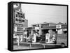 Esso Petrol Station-null-Framed Stretched Canvas