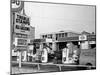 Esso Petrol Station-null-Mounted Photographic Print