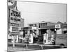 Esso Petrol Station-null-Mounted Photographic Print