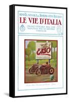 ESSO, The Road of Italy-null-Framed Stretched Canvas