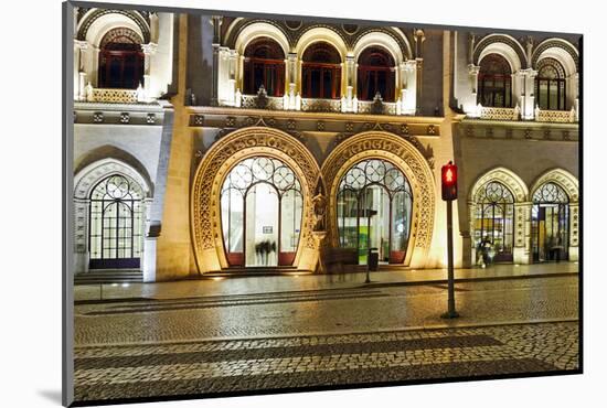 Estacao Rossio, Rossio Railway Station, Praca De Dom Pedro Iv-Axel Schmies-Mounted Photographic Print