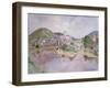 Estaing, France, 1987-John Stanton Ward-Framed Giclee Print