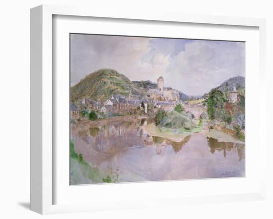 Estaing, France, 1987-John Stanton Ward-Framed Giclee Print