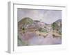 Estaing, France, 1987-John Stanton Ward-Framed Giclee Print