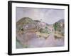 Estaing, France, 1987-John Stanton Ward-Framed Giclee Print