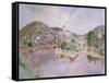 Estaing, France, 1987-John Stanton Ward-Framed Stretched Canvas