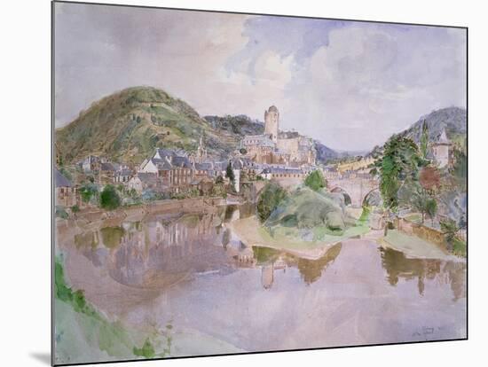 Estaing, France, 1987-John Stanton Ward-Mounted Giclee Print