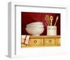 Estante de la Cocina II-Clunia-Framed Art Print