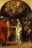 The Marriage of the Virgin, c.1693-Esteban Márquez de Velasco-Stretched Canvas