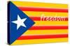 Estelada; Catalan Independence Flag-Juan Carlos B.-Stretched Canvas