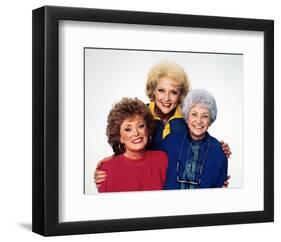 Estelle Getty, The Golden Girls (1985)-null-Framed Photo