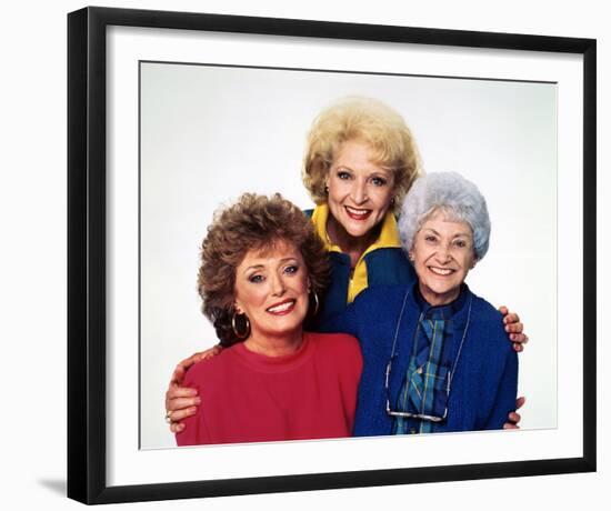 Estelle Getty, The Golden Girls (1985)-null-Framed Photo