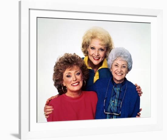 Estelle Getty, The Golden Girls (1985)-null-Framed Photo