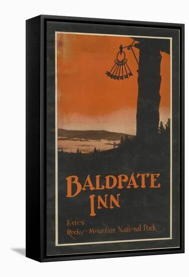 Estes Park, Colorado - Baldpate Inn Promotional Poster No. 2-Lantern Press-Framed Stretched Canvas