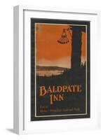 Estes Park, Colorado - Baldpate Inn Promotional Poster No. 2-Lantern Press-Framed Art Print