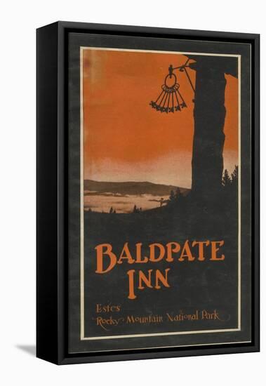 Estes Park, Colorado - Baldpate Inn Promotional Poster No. 2-Lantern Press-Framed Stretched Canvas