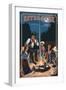 Estes Park, Colorado - Cowboy Campfire Story Telling-Lantern Press-Framed Art Print