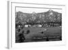 Estes Park, Colorado, Exterior View of the Stanley Hotel-Lantern Press-Framed Art Print