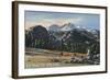 Estes Park, Colorado - Longs Peak View-Lantern Press-Framed Art Print