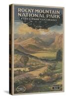 Estes Park, Colorado - Rocky Mt. National Park Brochure No. 1-Lantern Press-Stretched Canvas