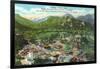 Estes Park Resort Town-null-Framed Art Print