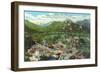 Estes Park Resort Town-null-Framed Art Print