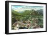 Estes Park Resort Town-null-Framed Art Print