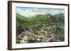 Estes Park Resort Town-null-Framed Art Print