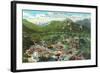 Estes Park Resort Town-null-Framed Art Print