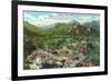 Estes Park Resort Town-null-Framed Art Print