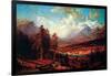 Estes Park-Albert Bierstadt-Framed Art Print