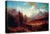 Estes Park-Albert Bierstadt-Stretched Canvas