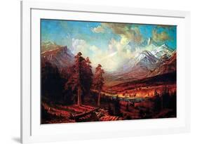 Estes Park-Albert Bierstadt-Framed Premium Giclee Print